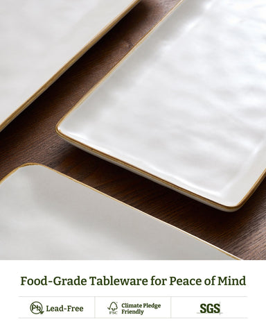 Famiware platter sized for turkey roast or main courses.