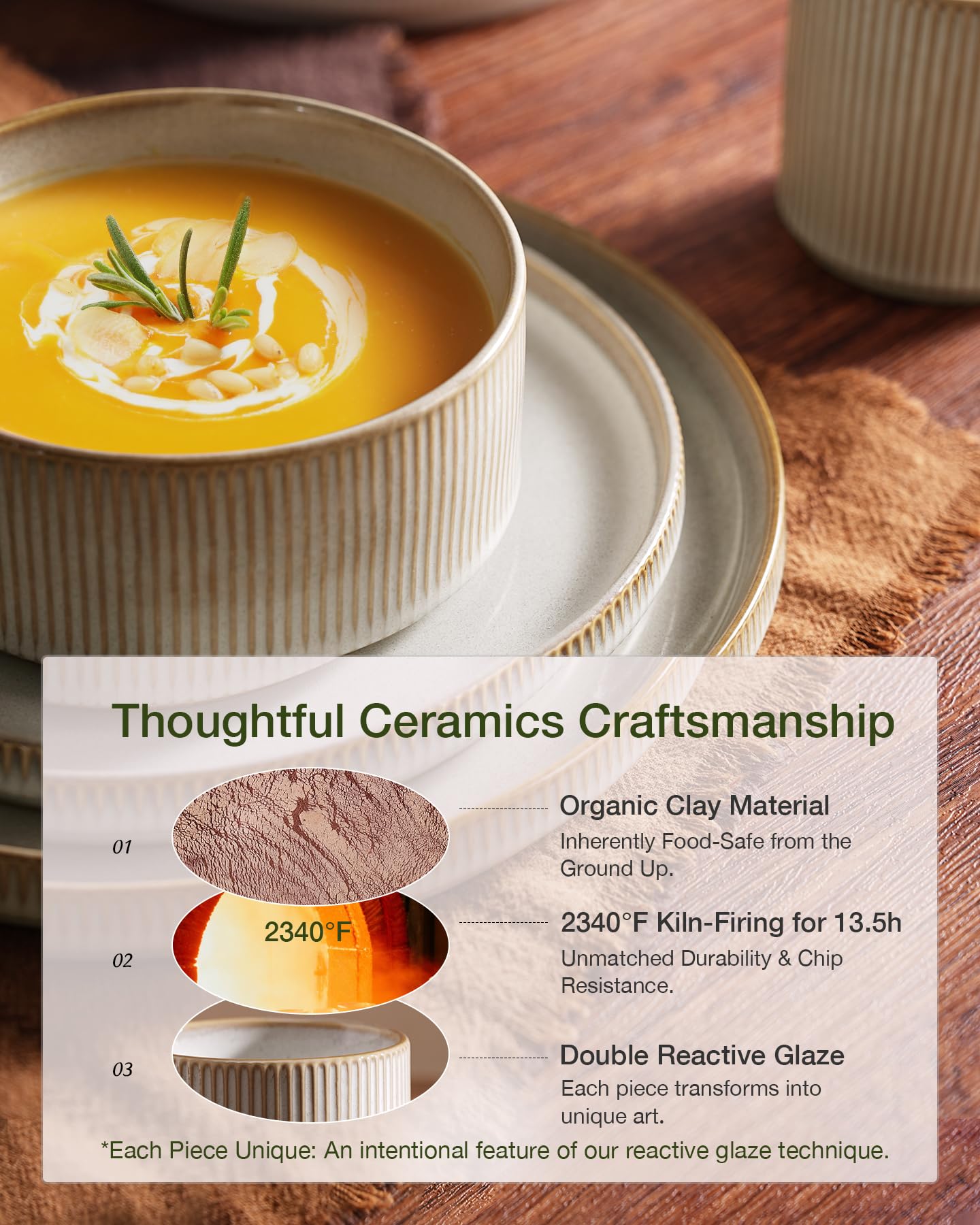 Famiware Star Dinnerware glazed artistry with dreamy color shifts