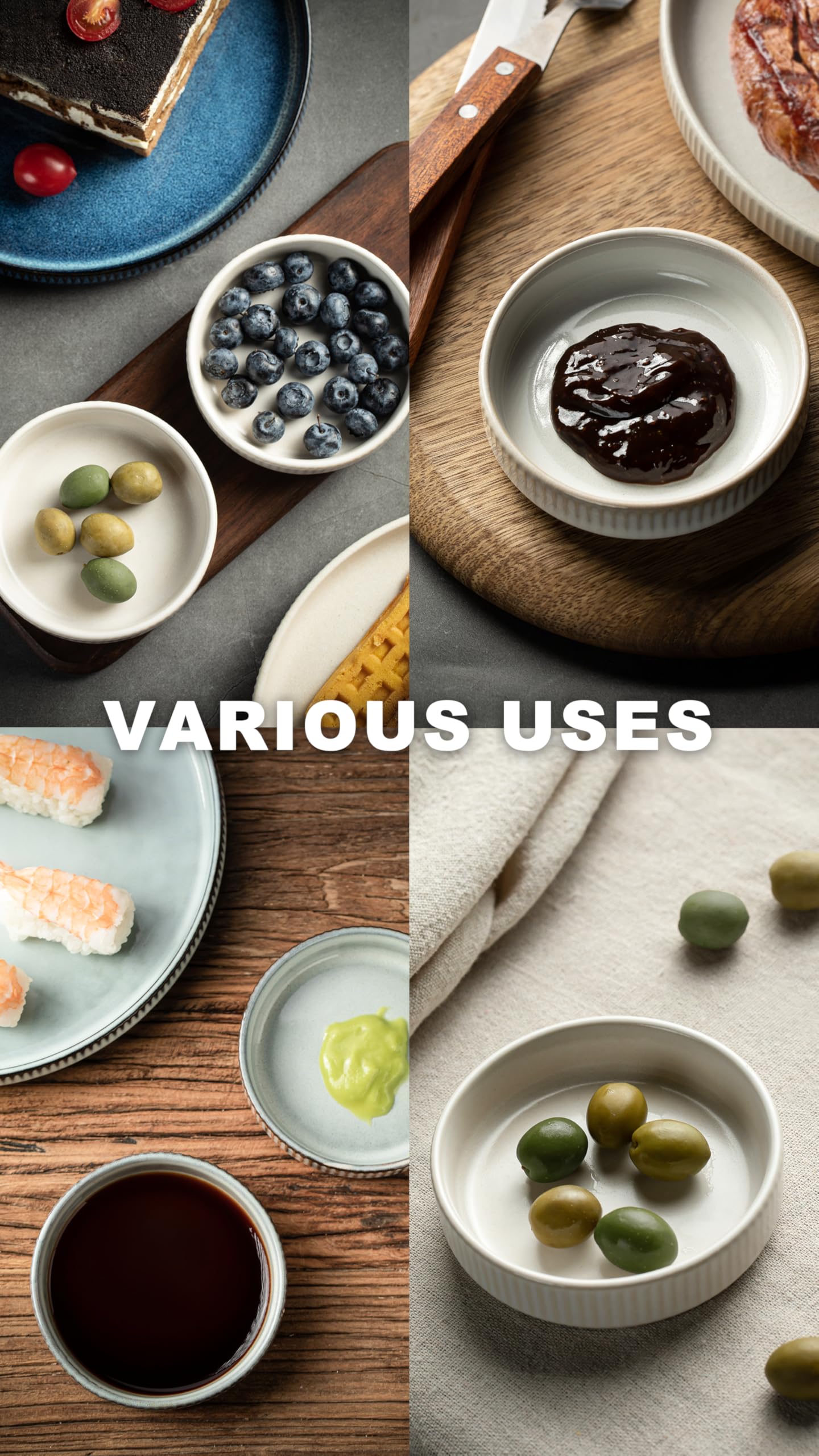 famiware Star soy sauce dish in hand demonstrates easy portioning for meals