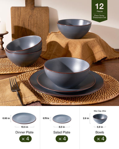 Famiware Venus speckled matte glaze adds texture and warmth to table.