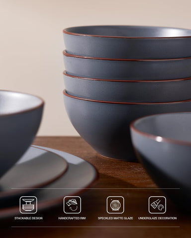 Famiware Venus stackable design saves kitchen storage space.