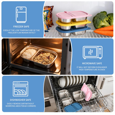 FAMOR travel-ready snack container ideal for work, gym, school
