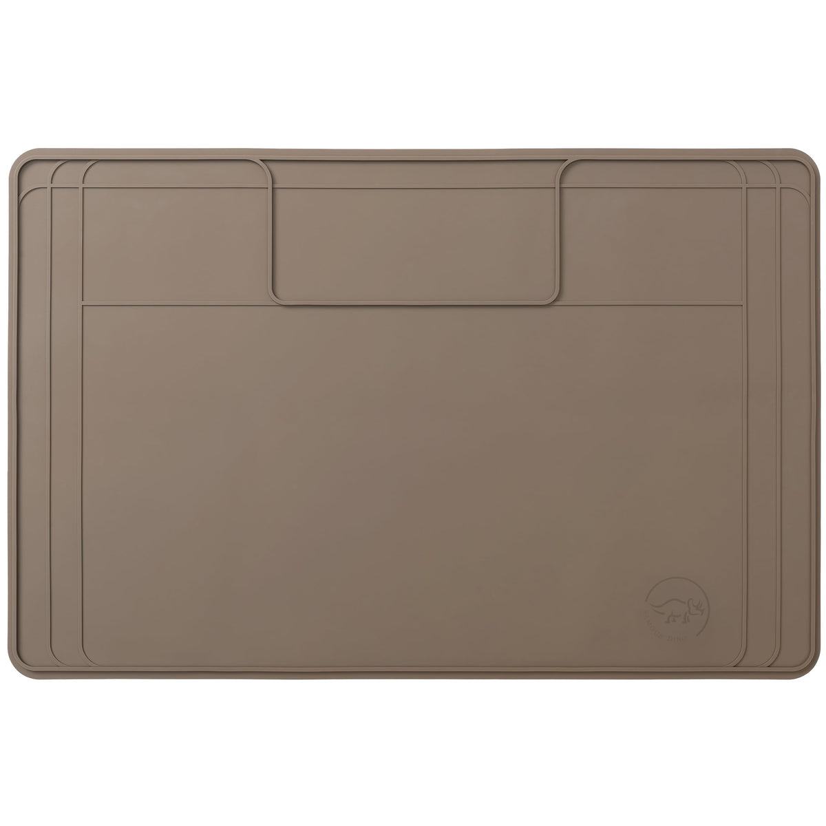 Famous Dino Under Sink Mat silicone waterproof protection for cabinets and floors.