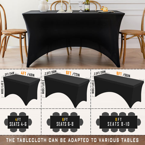 Famstar black 6ft cover suits outdoor and indoor use, resisting shade changes.