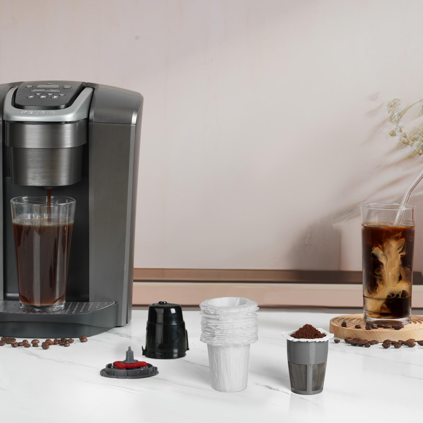 Fanativita filters save money by avoiding pods with large cup brews.