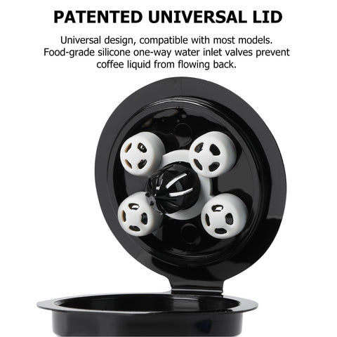 Fanativita durable BPA-free shell keeps coffee safe and easy to clean.