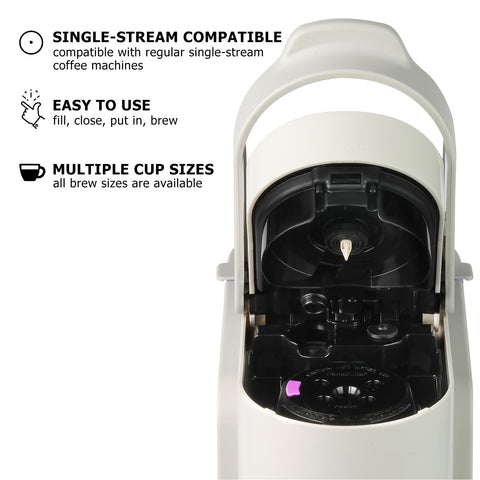 Fanativita eco-friendly choice reduces waste from disposable K Cups.