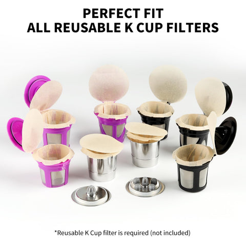 Fanativita filters fit most reusable pods for seamless brewing