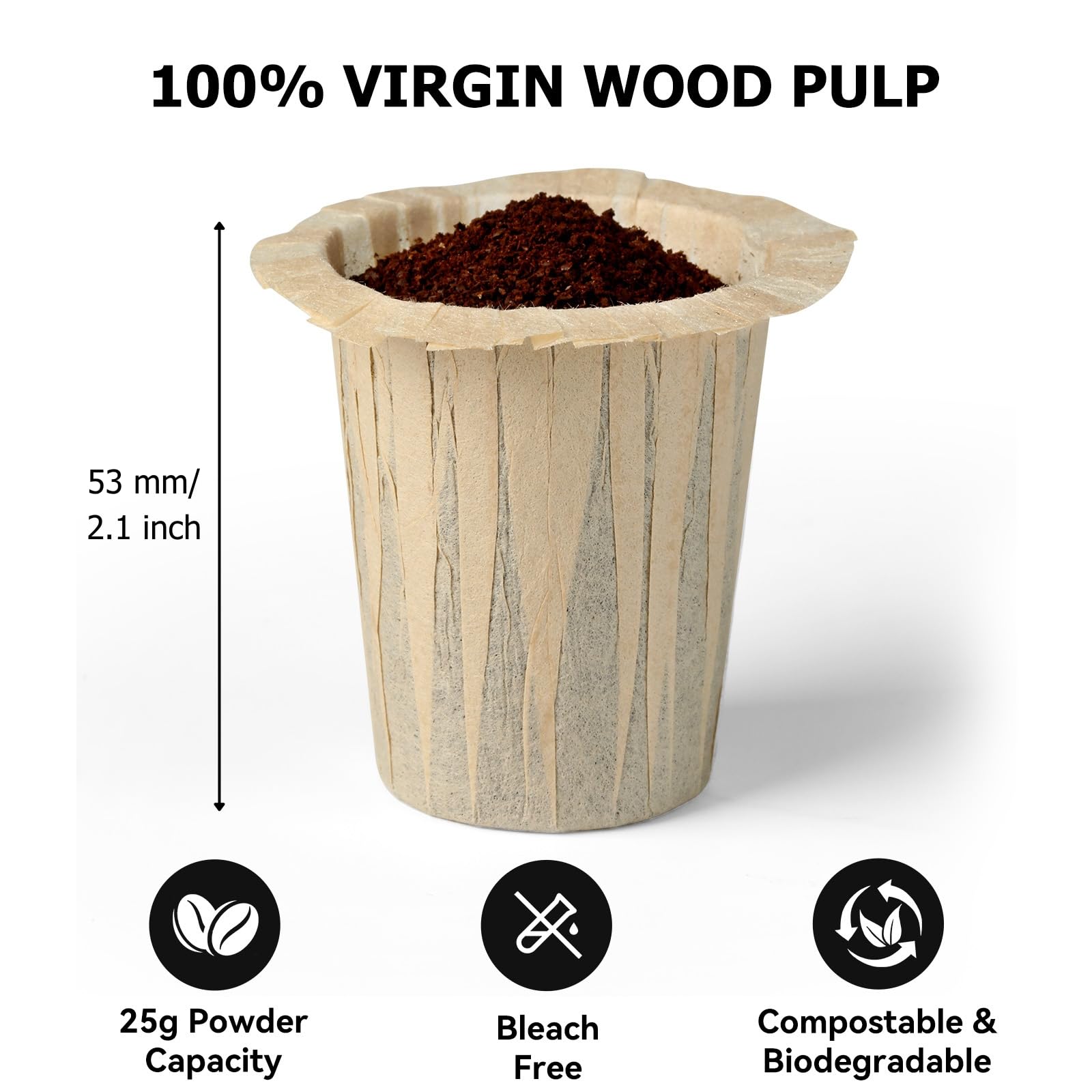 Fanativita filters enable smooth, balanced flavor by reducing oils.