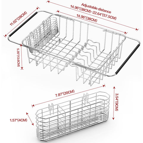 Fanbsy stainless steel utensil holder keeps forks and knives neatly in reach.