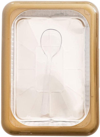 Fancy Panz clear lid keeps pests away during picnics and potlucks.