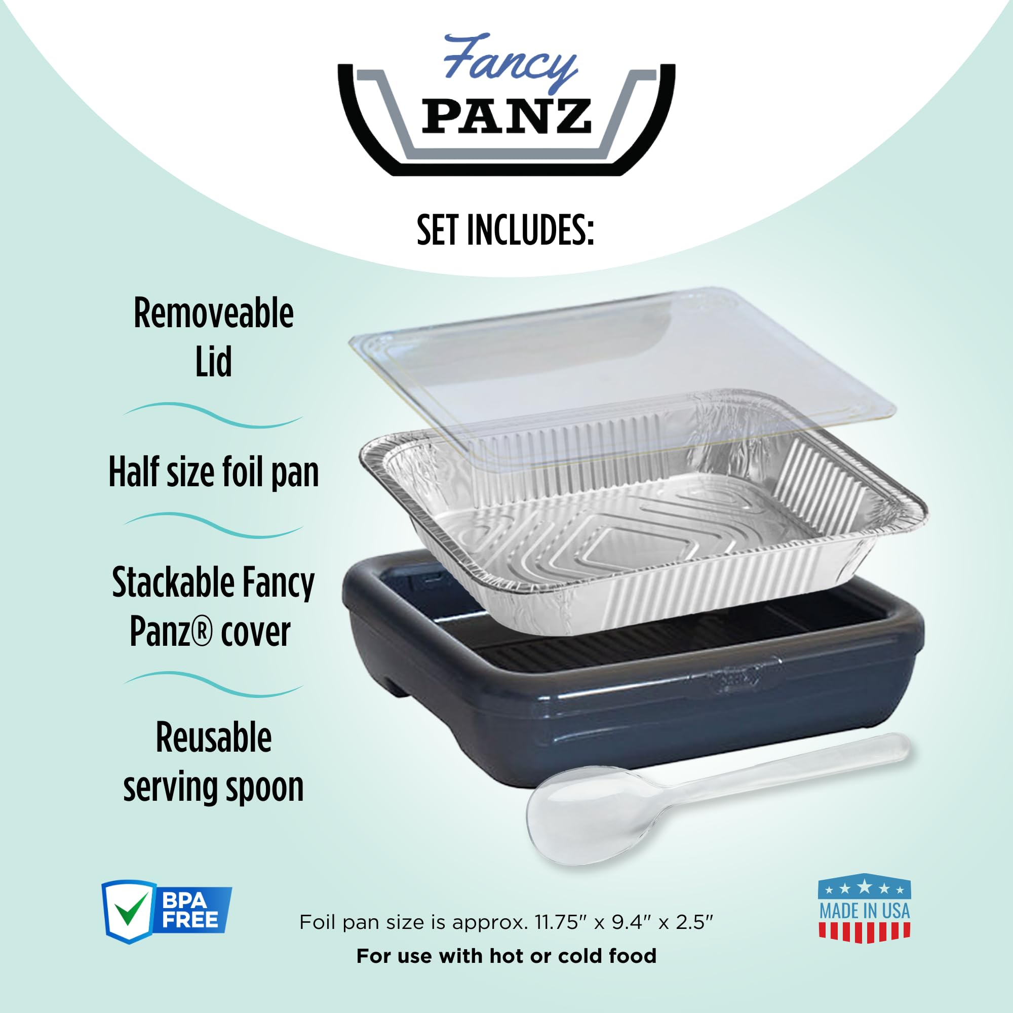 Fancy Panz lid-off use doubles as a heat-safe trivet