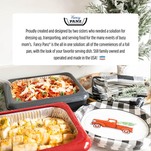 Fancy Panz portable serving tray ideal for tailgates and Easter parties