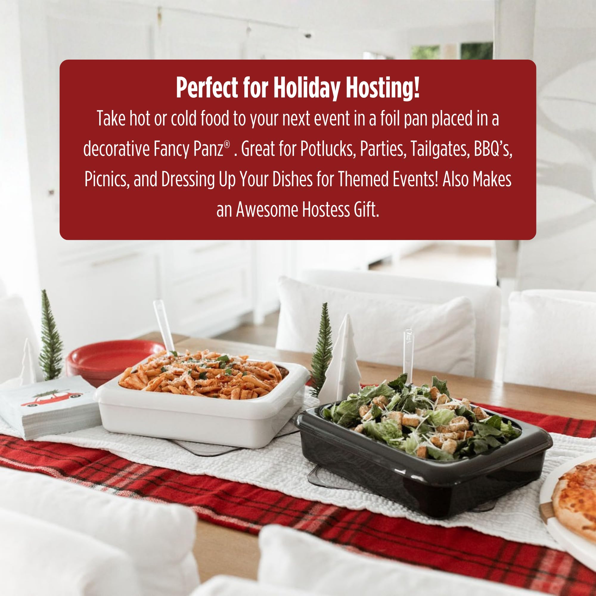 Fancy Panz ribbed bottom maintains temperature during transport
