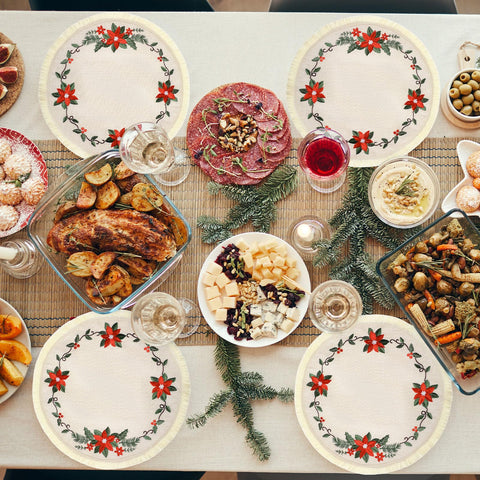 Fanfanwin placemat measures 38 cm in diameter