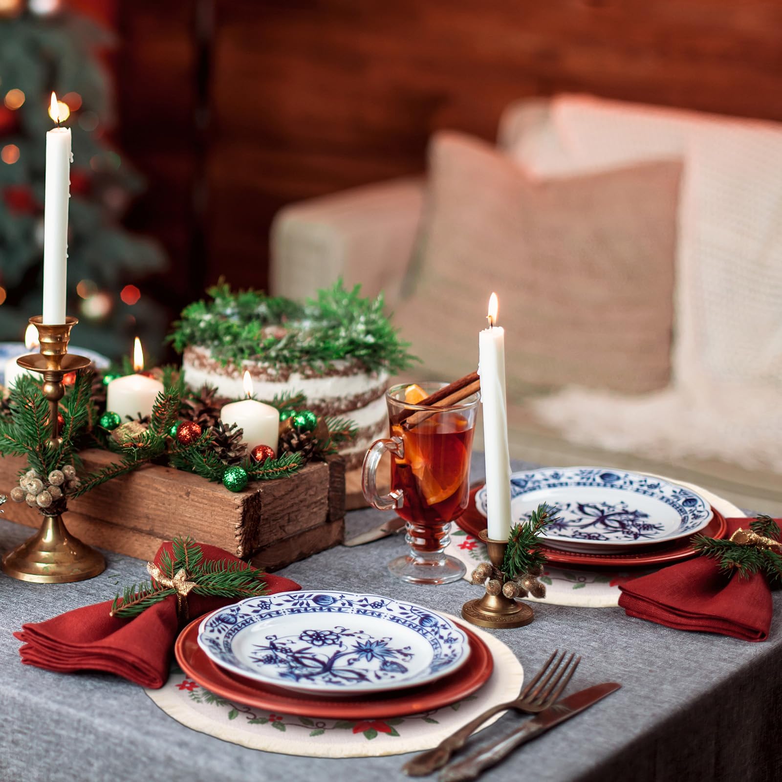 Fanfanwin six-piece placemat set for banquets and gatherings