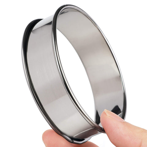 FANGSUN round griddle ring helps shape pancakes and eggs evenly