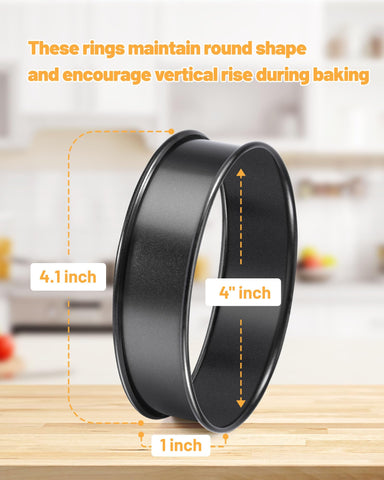 FANGSUN stainless steel ring mold for versatile kitchen prep