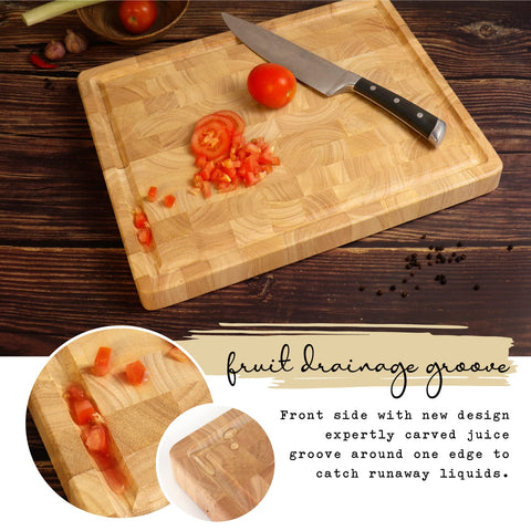FANICHI cutting board cracker holder section for serving.