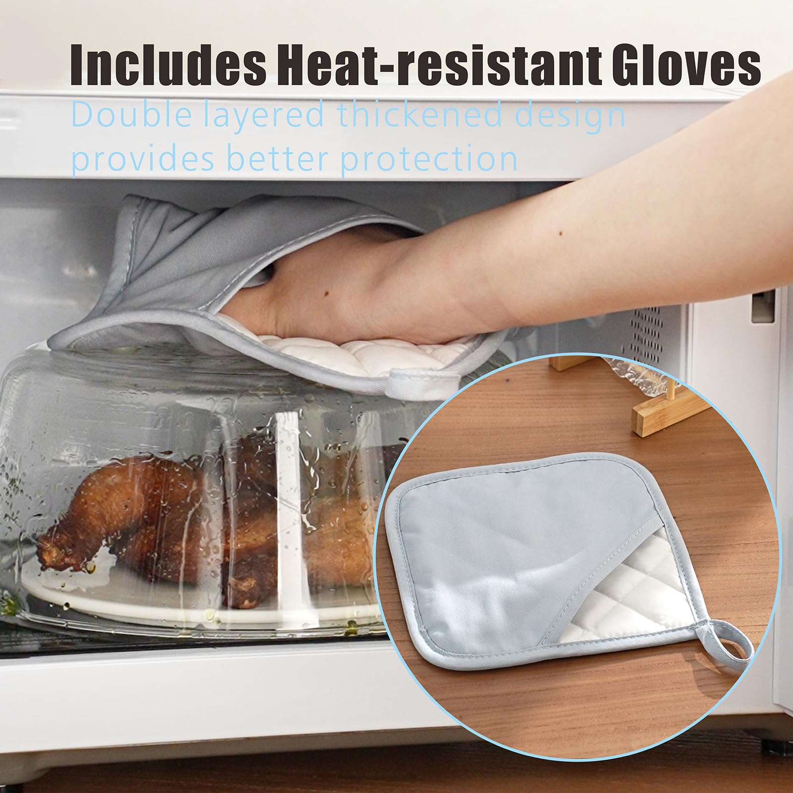 Fanqiew BPA-free construction ensures safe microwave heating