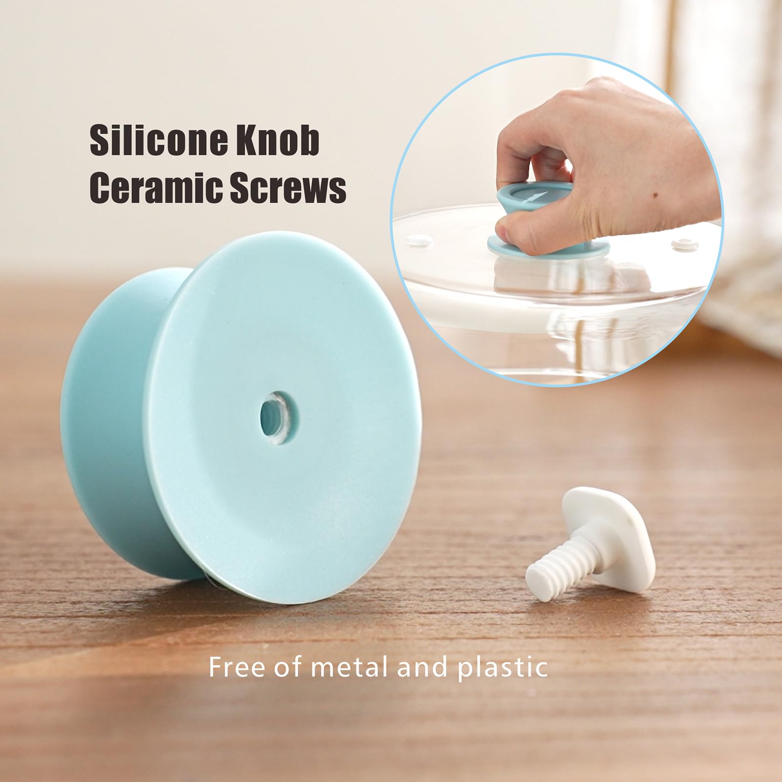 Fanqiew dishwasher-safe glass cover for simple cleanup after use