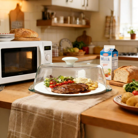 Fanqiew transparent glass cover lets you monitor heating at a glance