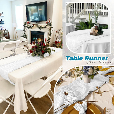 FANTEKE table runner is easy to care for and reusable