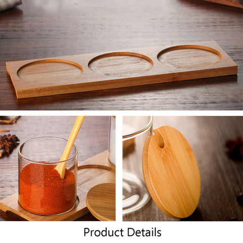 FANTESTICRYAN bamboo base provides stable, non-slip storage.