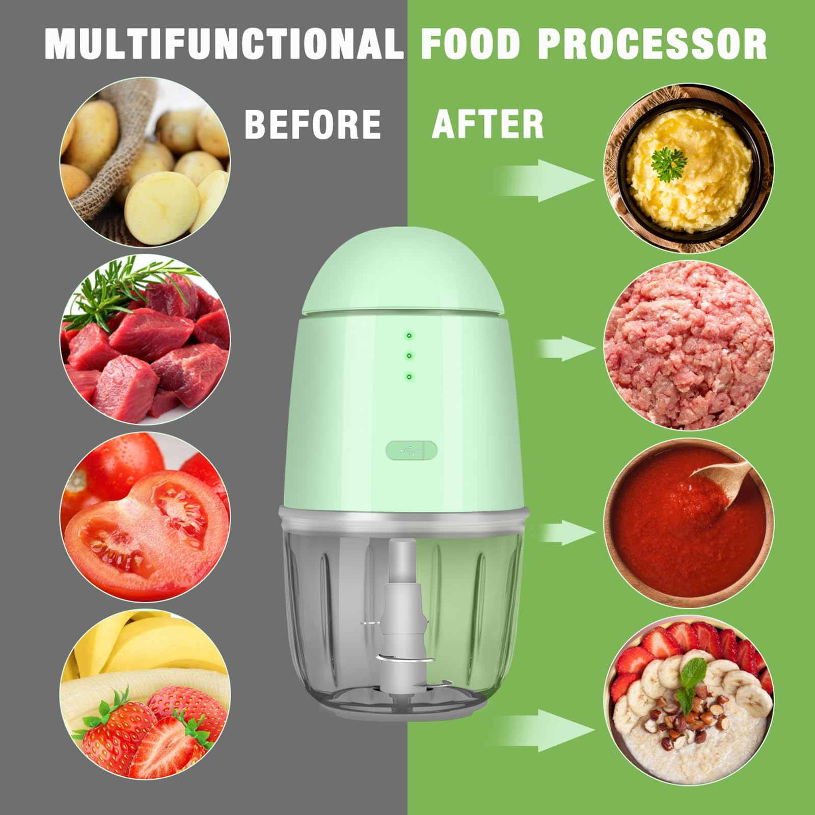 Fanxieast glass bowl shows easy cleanup after meal prep