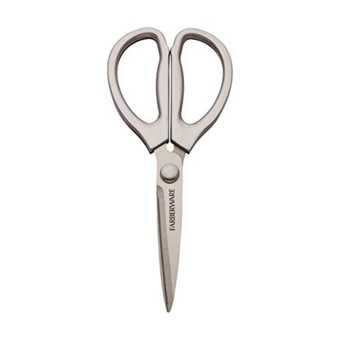 Farberware all purpose shears blade close up showing sharp stainless blades