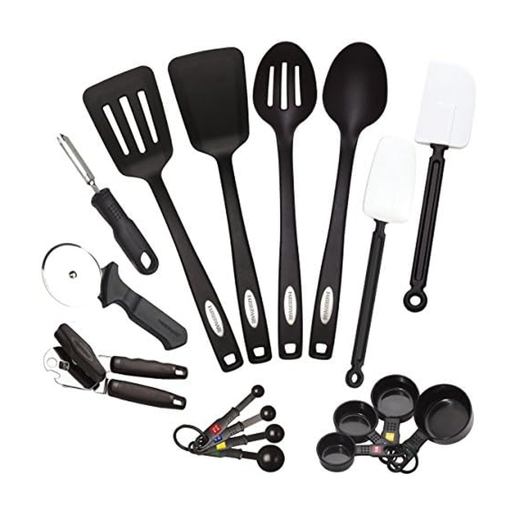 Farberware Classic 17-Piece Set overview, featuring essential kitchen tools for easy everyday cooking.