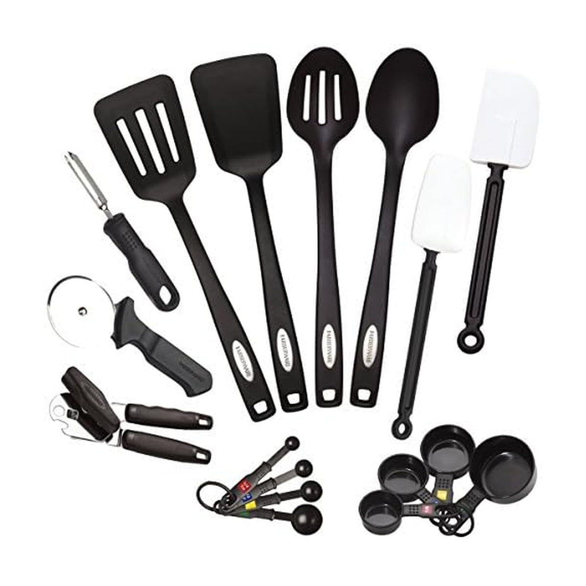 Farberware Classic 17-Piece Set overview, featuring essential kitchen tools for easy everyday cooking.
