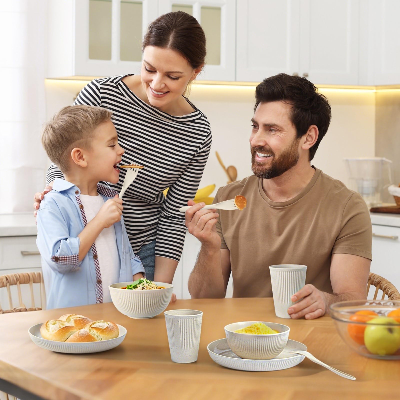 Farielyn-X nestable design, saves cabinet space and travels easily.