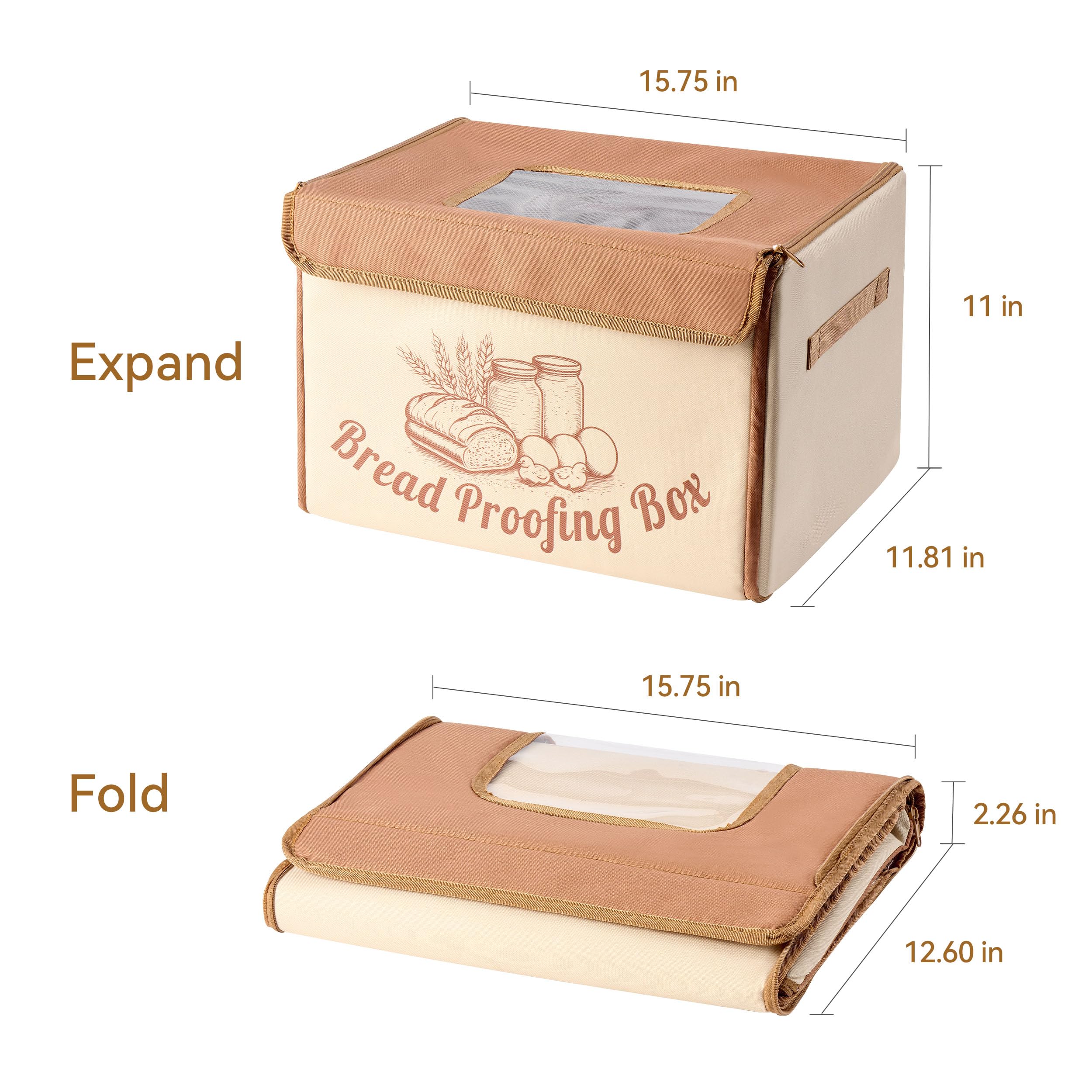 Open lid view of folded design ready to store in a small space.