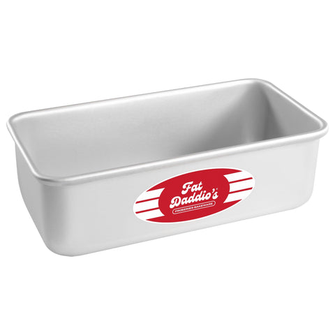 Fat Daddio's BP-5643 loaf pan top view showing even browning