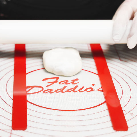Fat Daddio's leveler design prevents heat transfer during use