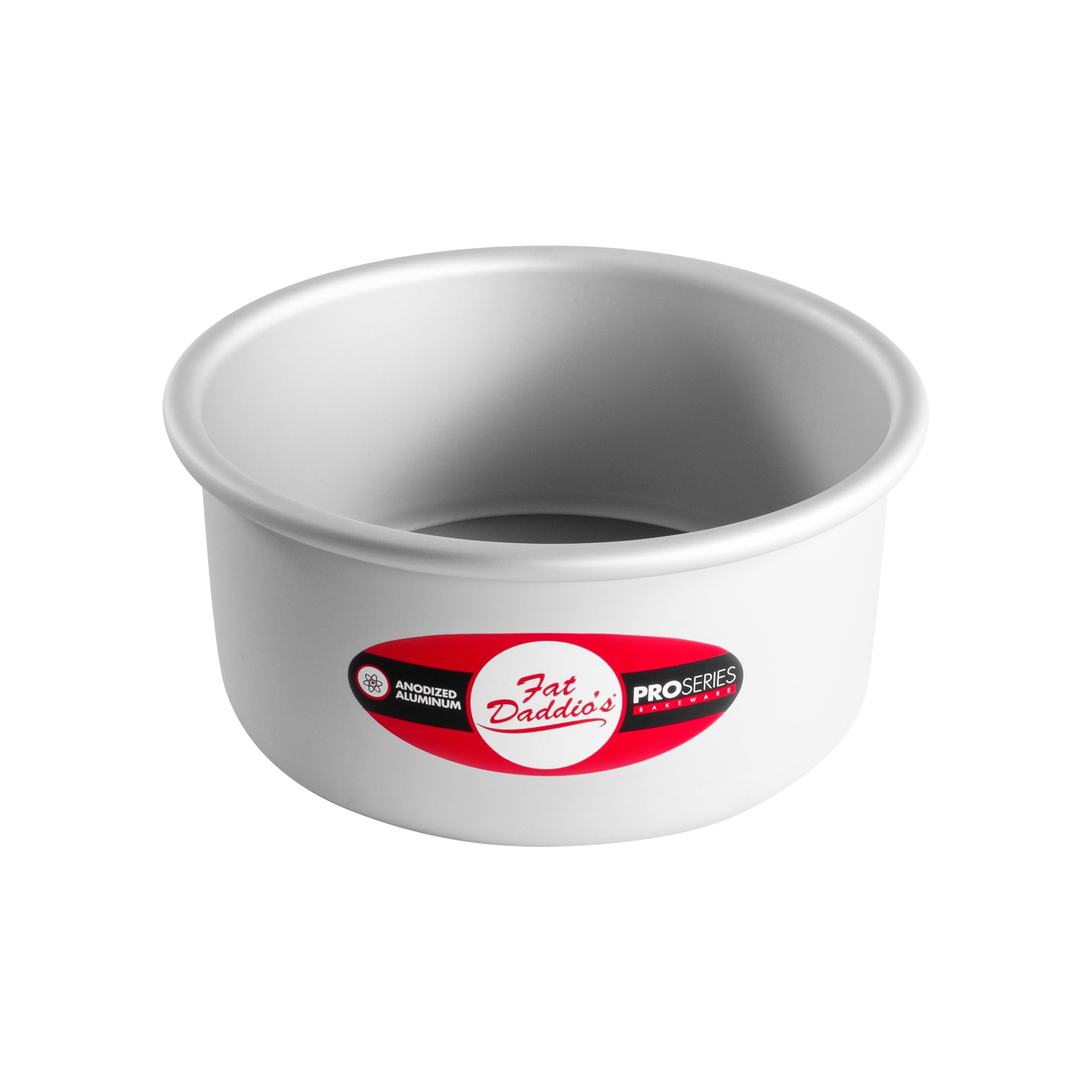 Fat Daddio's PCC-63 round cheesecake pan de-pan action demonstrating easy release.