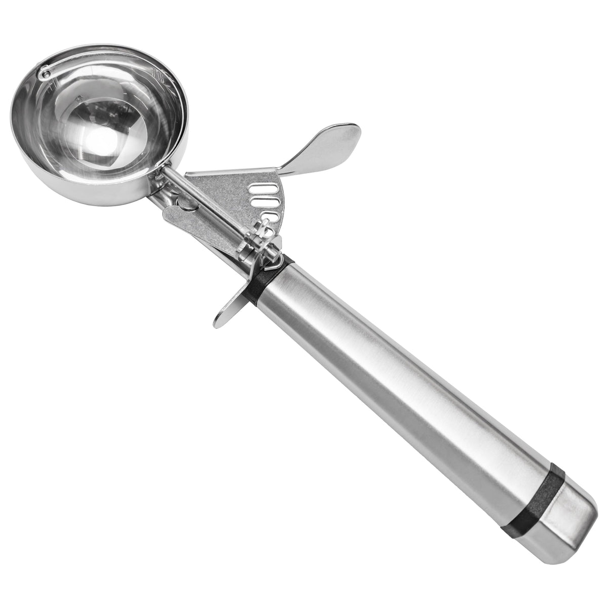 Fat Daddio's SCTP-16 scoop overview shows a professional tool for precise portions.