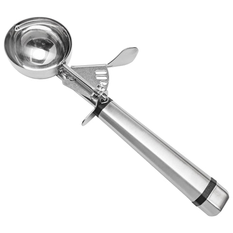 Fat Daddio's SCTP-16 scoop overview shows a professional tool for precise portions.