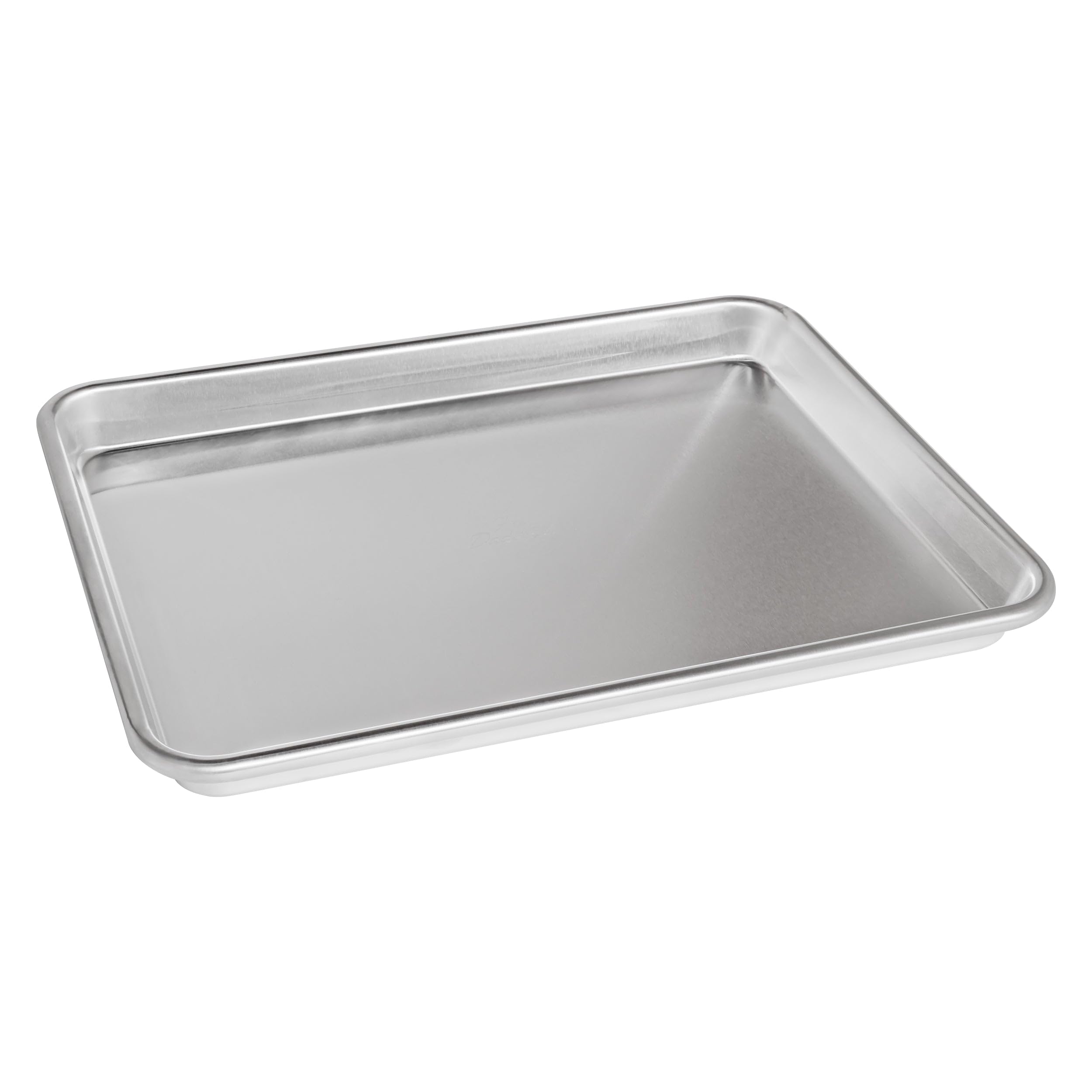 Fat Daddio's SP-QTR pan top view shows ample baking area for cookies and wings.