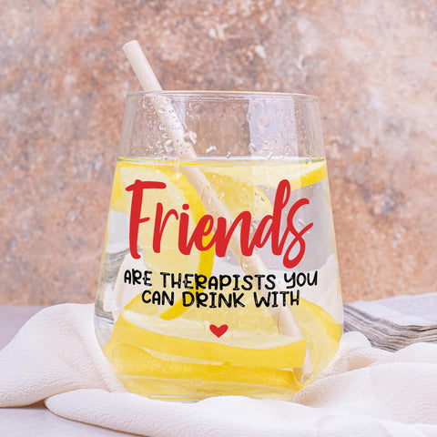 Fatbaby 15 oz capacity wine glass for generous pours.