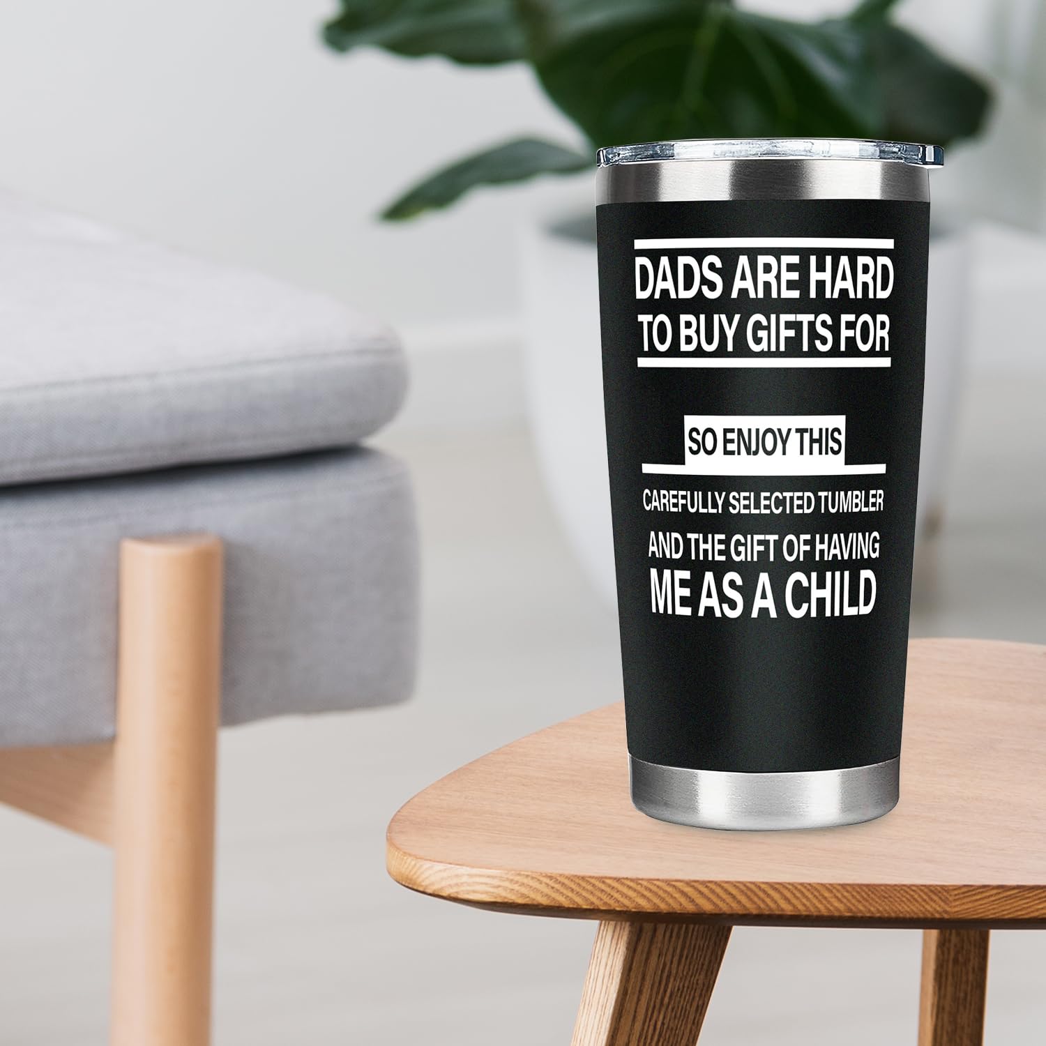 Fatbaby Dad Tumbler gift-ready packaging perfect for gifting occasions.