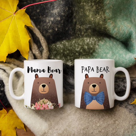 Fatbaby double-sided printing showcases both bears, great for couples.