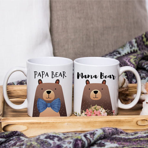 Fatbaby Mama Bear mug with long-lasting color on both sides for everyday use.
