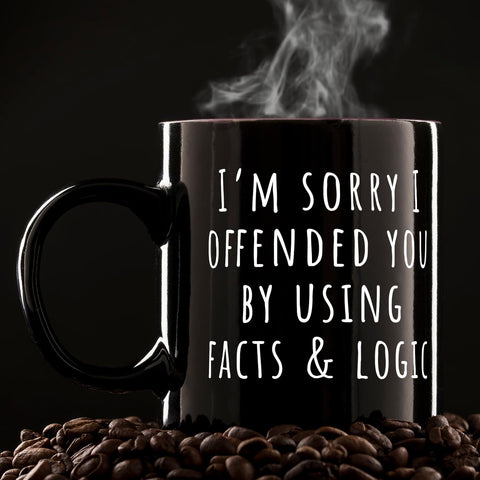 Fatbaby sarcastic coffee mug in an office scene, perfect gag gift for coworkers.