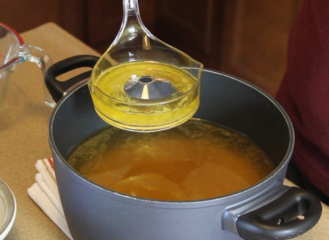 Fatsoff Soup Scoop is dishwasher-safe and durable for easy cleanup.