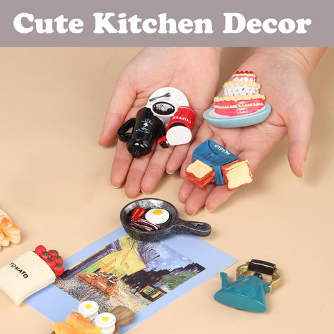 Favensen kitchen decor magnets enliven offices and classrooms with playful shapes.
