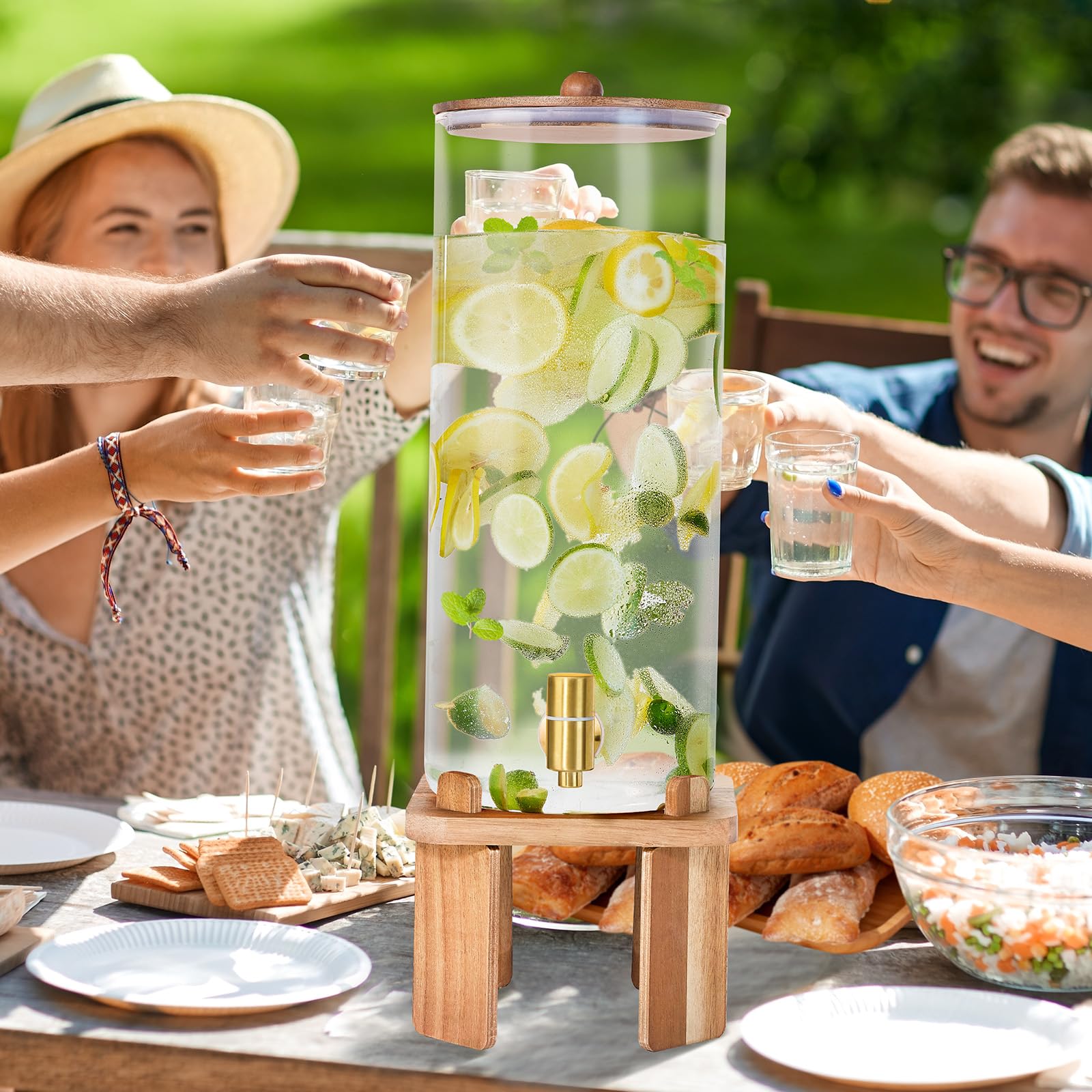 FavorFlavor borosilicate glass withstands hot and cold beverages.