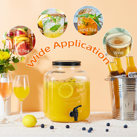 FavorFlavor classic mason-jar design adds timeless charm to venues and tables.
