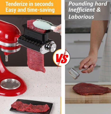 FavorKit 3-settings dial shown for thick steaks and pork chops